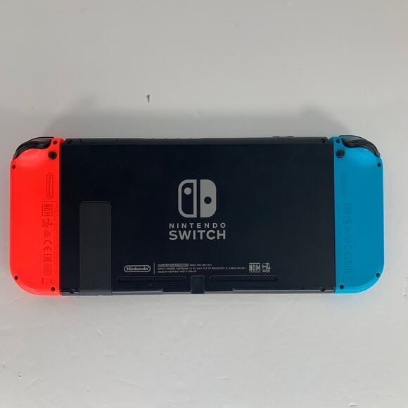 Nintendo Switch HAC-001(-01) 32GB Console with Neon Red and Joy-Cons and Charger - Picture 4 of 11